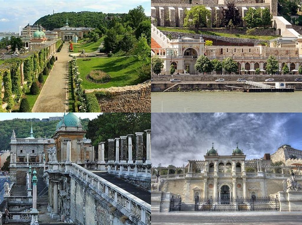 Várkert bazár és lakóházak (Castle Garden Bazaar and Residential Houses)