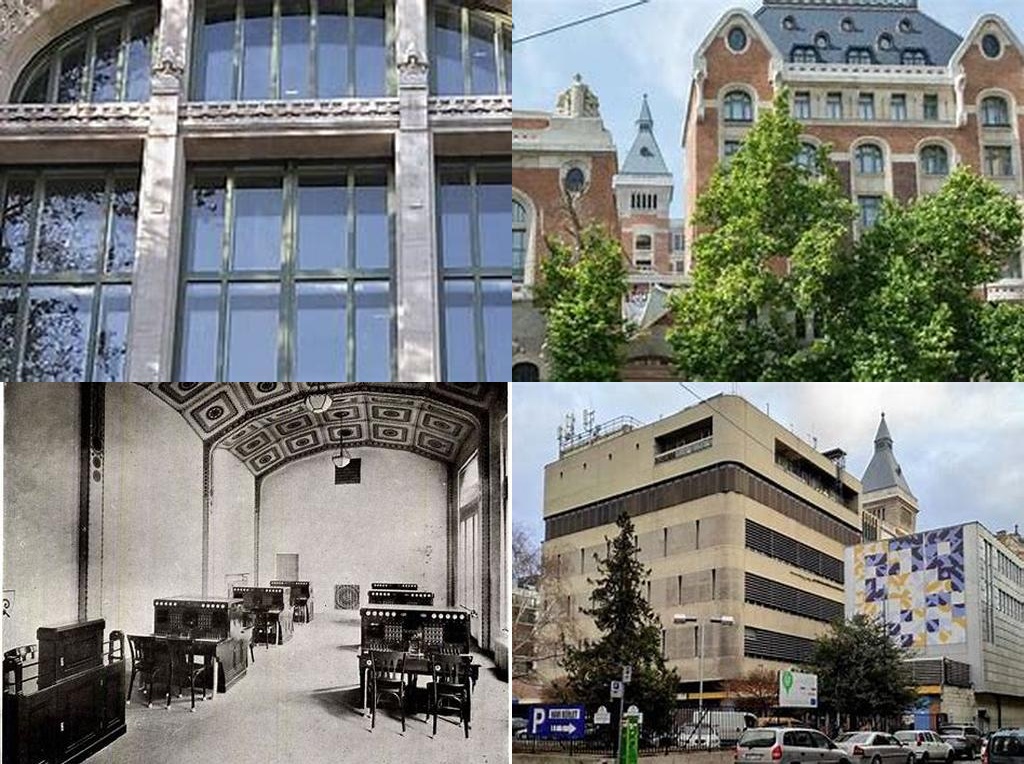 Volt Józsefvárosi telefonközpont (Former Józsefváros Telephone Exchange)