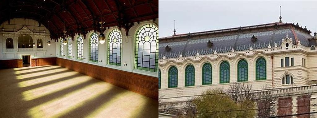 volt lovarda, eklektikus épület (former riding hall, eclectic building)