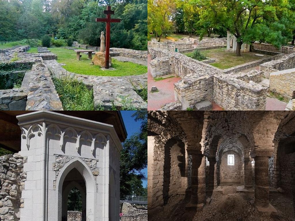 A kánai bencés kolostor maradványai (The ruins of the Benedictine monastery of Kána)