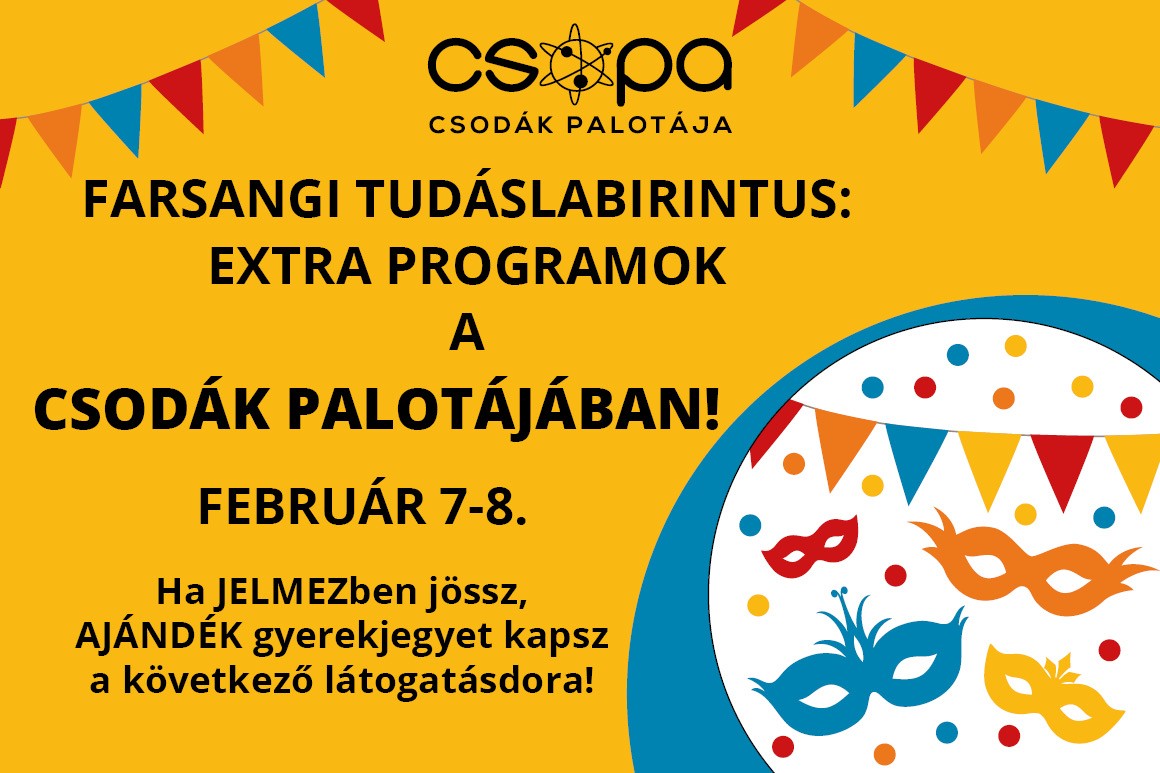 Budapest Carnival Labyrinth Lights Up The Palace Of Wonders (Csodák Palotája)